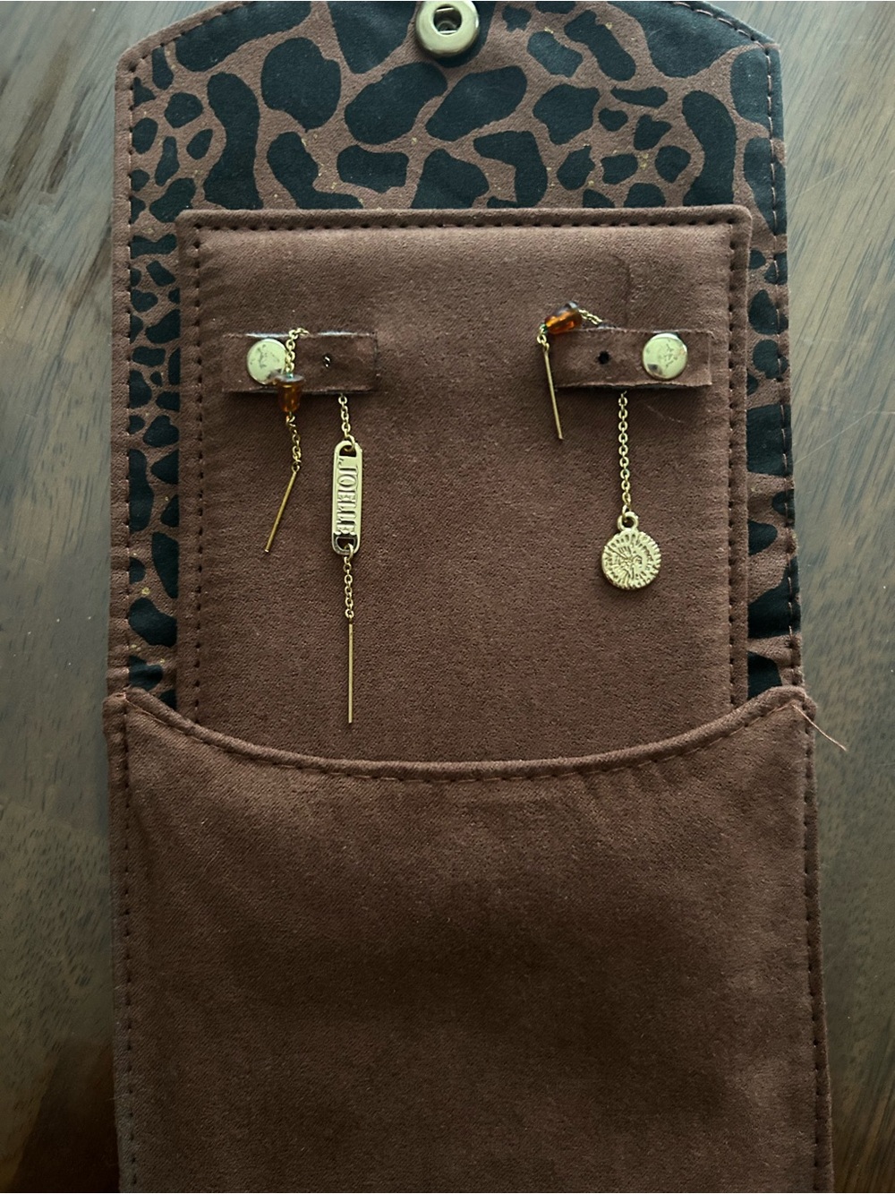 Gold Dangle Earrings Set Joelle Collection